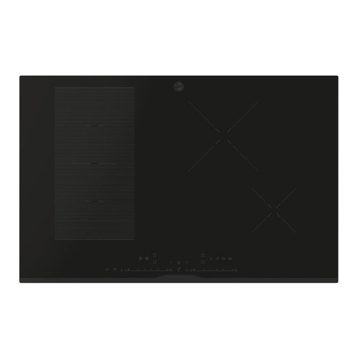 Hoover HIF84DCS 77cm Induction Hob - Black Glass - Unbeatable Bathrooms
