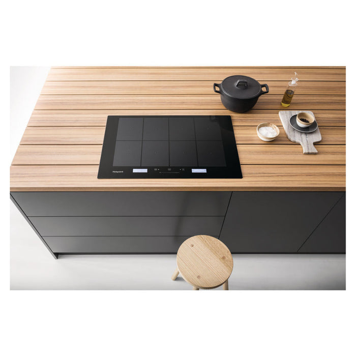 Hotpoint ACP 778 C/BA 80cm Induction Hob - Black - Unbeatable Bathrooms