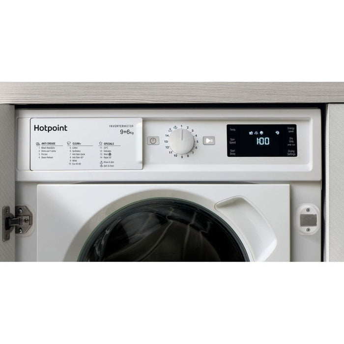 Hotpoint BI WDHG 961485 UK B/I 9/6kg 1400rpm Washer Dryer - Unbeatable Bathrooms