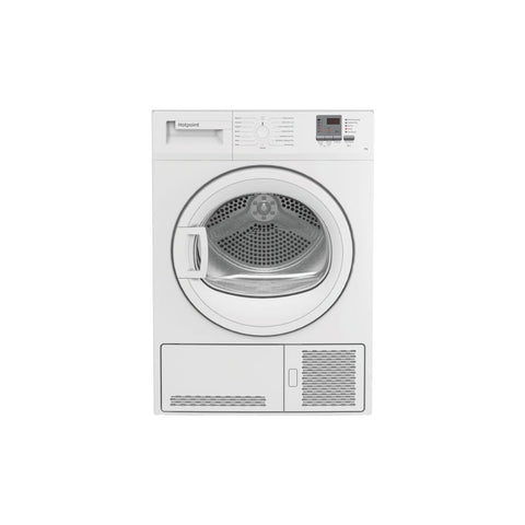 Hotpoint C HD C82 WWGD UK F/S 8kg Condenser Dryer - White - Unbeatable Bathrooms