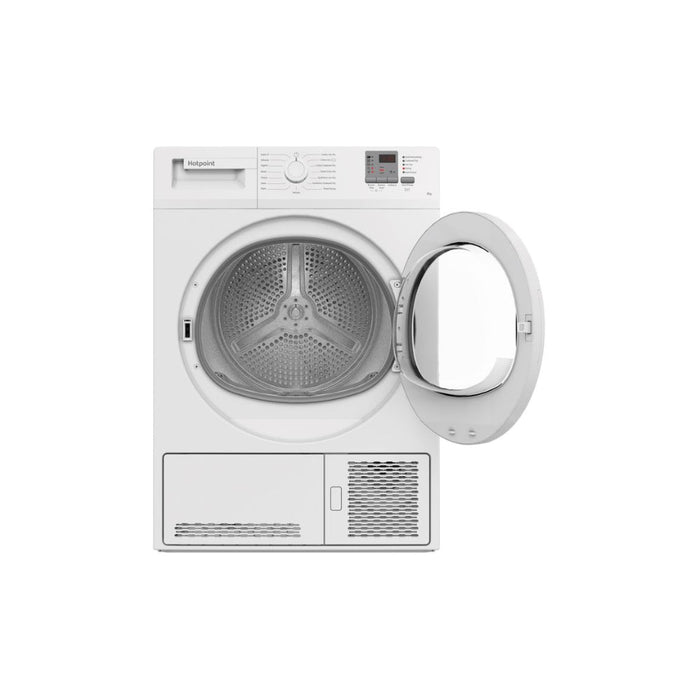 Hotpoint C HD C82 WWGD UK F/S 8kg Condenser Dryer - White - Unbeatable Bathrooms