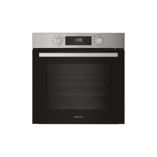 Hotpoint Class 2 HO 278P X UK Single Pyrolytic Oven - Black - Unbeatable Bathrooms