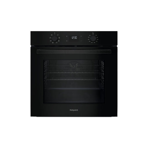 Hotpoint Class 2 HO 455C B UK Single Electric Oven - Black - Unbeatable Bathrooms