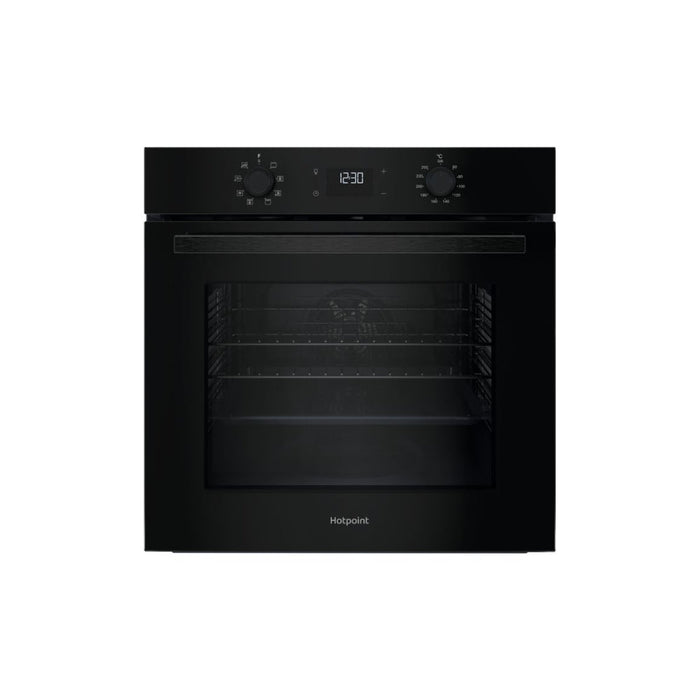 Hotpoint Class 2 HO 455C B UK Single Electric Oven - Black - Unbeatable Bathrooms