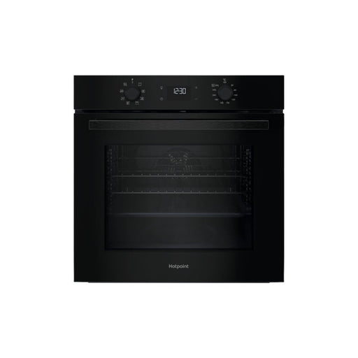 Hotpoint Class 2 HO 455H B UK Single Electric Oven - Black - Unbeatable Bathrooms