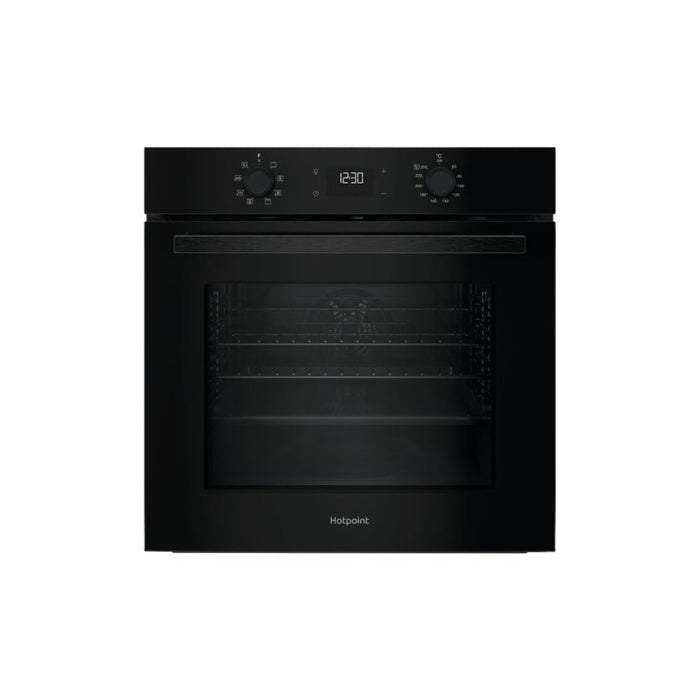 Hotpoint Class 2 HO 455H B UK Single Electric Oven - Black - Unbeatable Bathrooms
