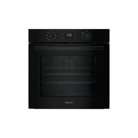 Hotpoint Class 2 HO 455H B UK Single Electric Oven - Black - Unbeatable Bathrooms