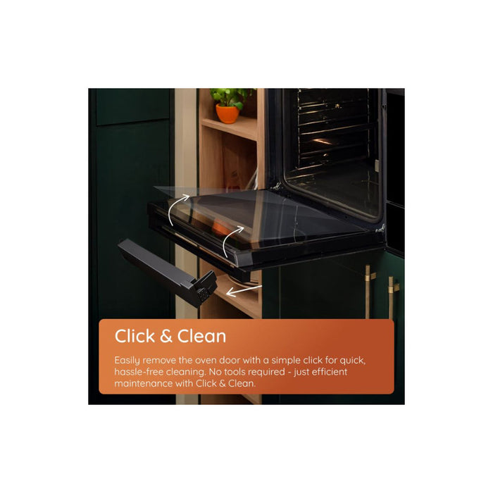 Hotpoint Class 2 HO 455HZ B UK Single Electric Oven - Black - Unbeatable Bathrooms