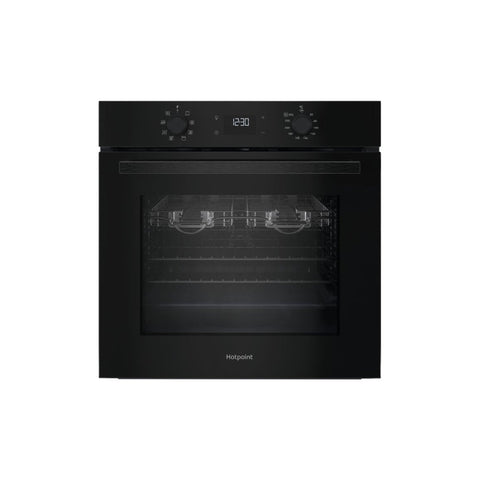 Hotpoint Class 2 HO 455HZ B UK Single Electric Oven - Black - Unbeatable Bathrooms