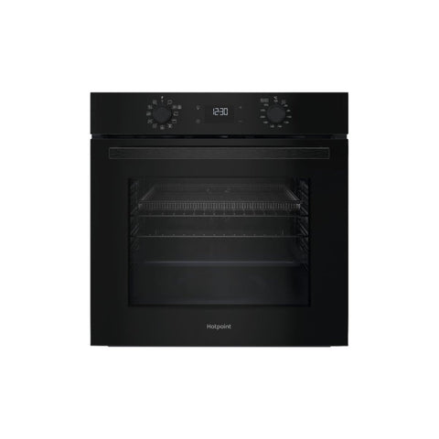 Hotpoint Class 2 HO 458CF B UK Single Electric Oven - Black - Unbeatable Bathrooms