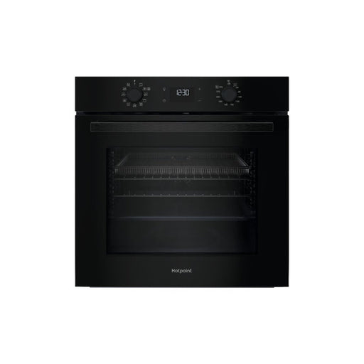 Hotpoint Class 2 HO 458HF B UK Single Electric Oven - Black - Unbeatable Bathrooms