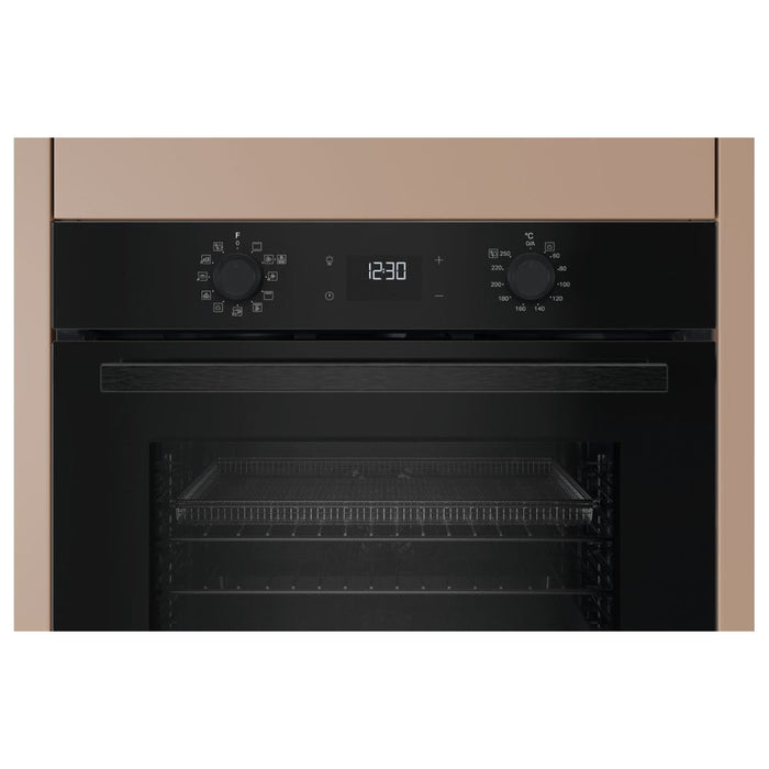 Hotpoint Class 2 HO 458HF B UK Single Electric Oven - Black - Unbeatable Bathrooms