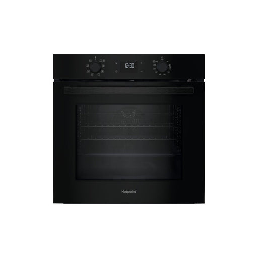 Hotpoint Class 2 HO 475P B UK Single Pyrolytic Oven - Black - Unbeatable Bathrooms