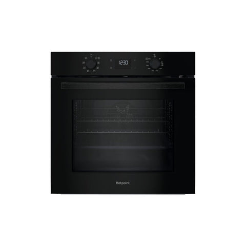 Hotpoint Class 2 HO 475P B UK Single Pyrolytic Oven - Black - Unbeatable Bathrooms