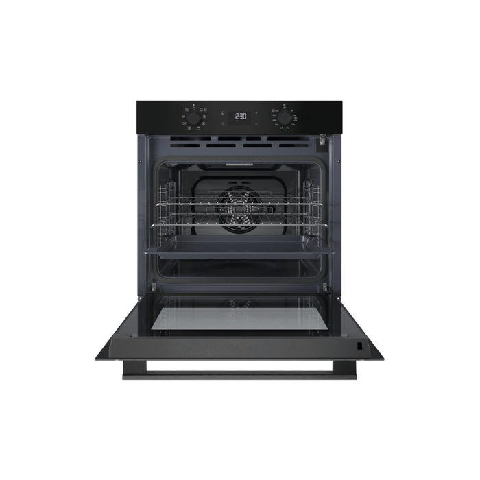 Hotpoint Class 2 HO 475P B UK Single Pyrolytic Oven - Black - Unbeatable Bathrooms