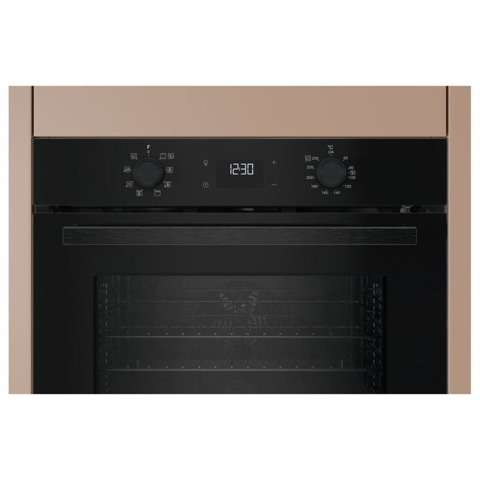 Hotpoint Class 2 HO 475P B UK Single Pyrolytic Oven - Black - Unbeatable Bathrooms