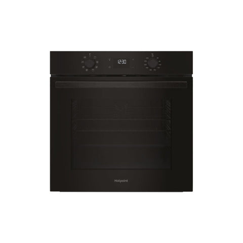 Hotpoint Class 2 HO3 K55C B UK Single Electric Oven - Black - Unbeatable Bathrooms