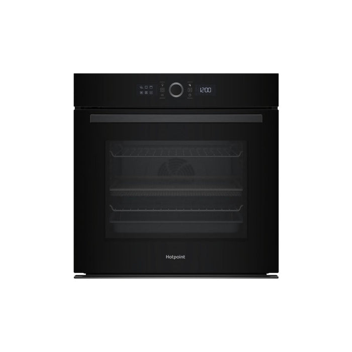 Hotpoint Class 4 HOI4S8PM0BUK Single Pyrolytic Oven - Black - Unbeatable Bathrooms