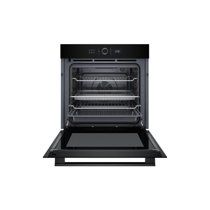 Hotpoint Class 4 HOI4S8PM0BUK Single Pyrolytic Oven - Black - Unbeatable Bathrooms