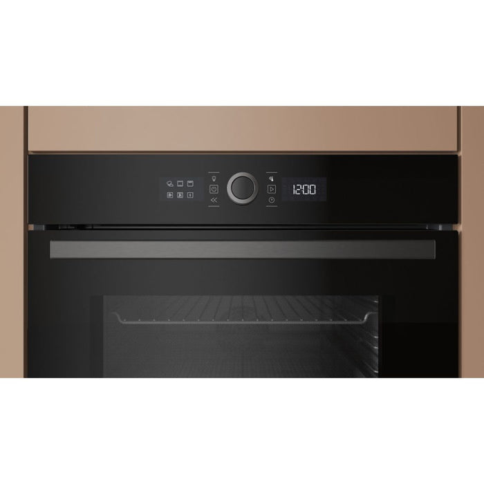Hotpoint Class 4 HOI4S8PM0BUK Single Pyrolytic Oven - Black - Unbeatable Bathrooms
