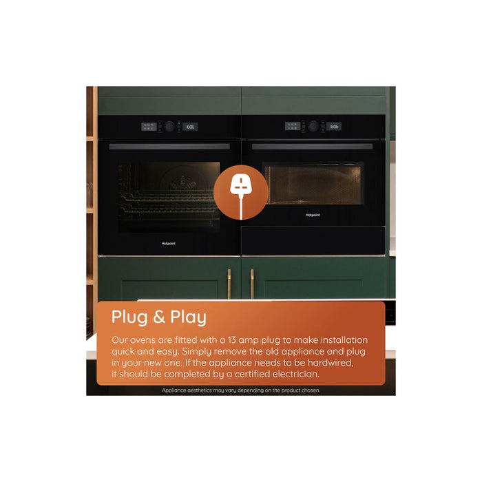 Hotpoint Class 6 HOI6A8PT1SXUK Single Pyrolytic Oven - Unbeatable Bathrooms