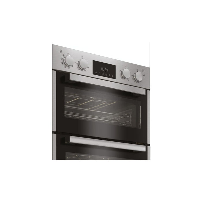 Hotpoint DIH 82D IX Double Electric Oven - St/Steel - Unbeatable Bathrooms