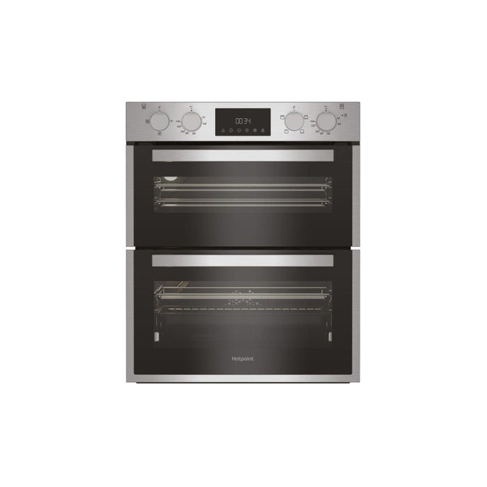 Hotpoint DUH 12D1 IX Built Under Double Electric Oven - St/Steel - Unbeatable Bathrooms