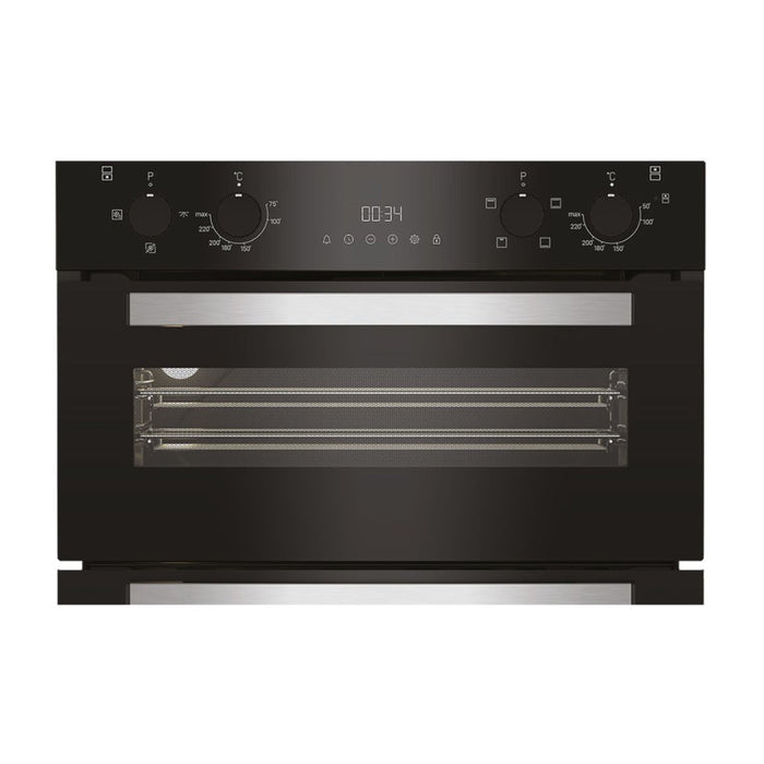 Hotpoint DUH 12G1 B Built Under Double Electric Oven - Black - Unbeatable Bathrooms