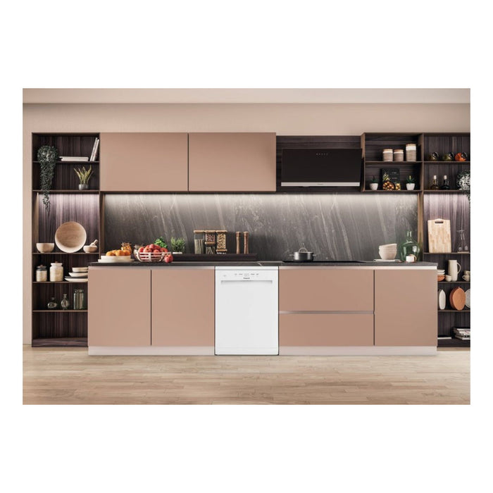 Hotpoint H2F HL626 UK F/S 14 Place Dishwasher - White - Unbeatable Bathrooms