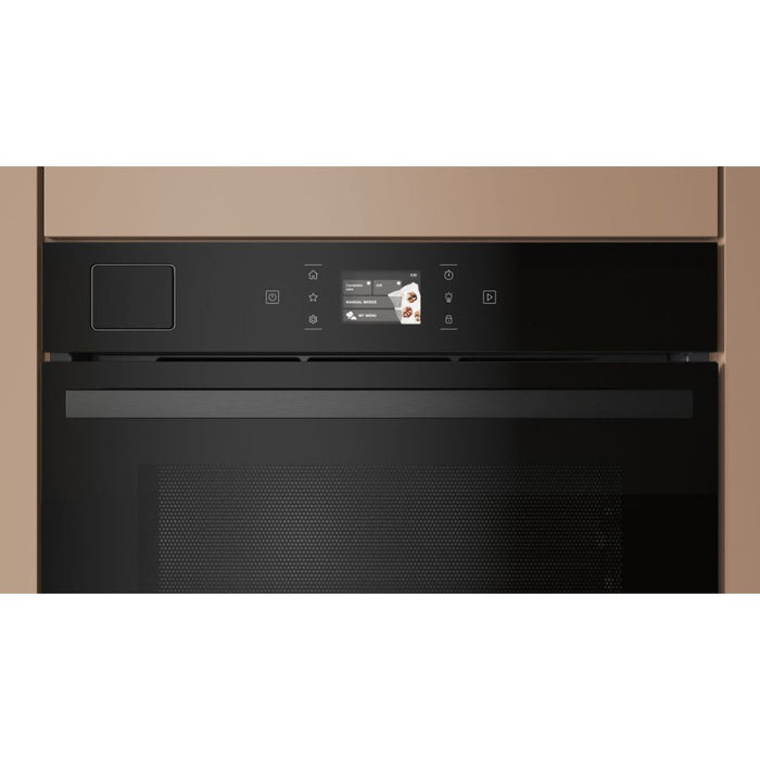 Hotpoint HCS9A9PHTSBA Compact Electric Oven w/Active Steam - Black - Unbeatable Bathrooms