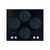 Hotpoint HGS 61S BK 60cm Gas on Glass Hob - Black - Unbeatable Bathrooms