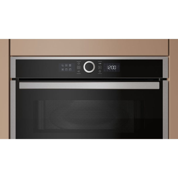 Hotpoint HMD44MXUK B/I 1000W Microwave & Grill - St/Steel - Unbeatable Bathrooms