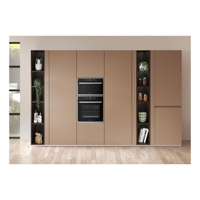 Hotpoint HMD44MXUK B/I 1000W Microwave & Grill - St/Steel - Unbeatable Bathrooms