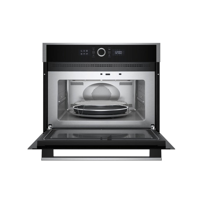 Hotpoint HMW47HMXUK B/I 900W Microwave & Grill - St/Steel - Unbeatable Bathrooms