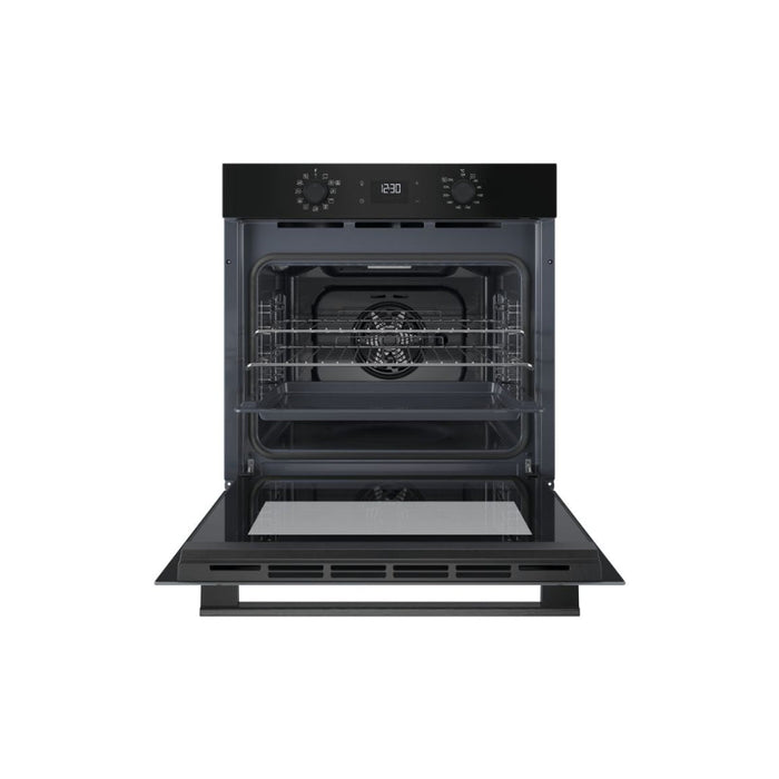 Hotpoint HO 458H B UK Single Electric Oven - Black - Unbeatable Bathrooms
