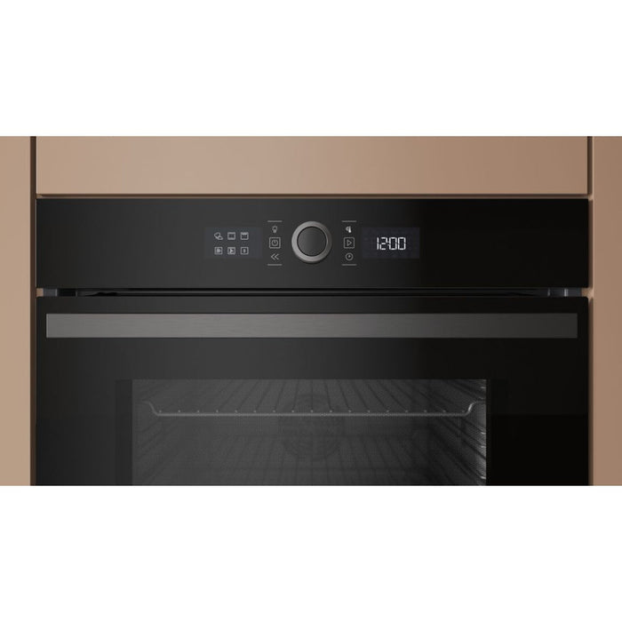 Hotpoint HOI5S8CM1BUK Single Electric Oven - Black - Unbeatable Bathrooms