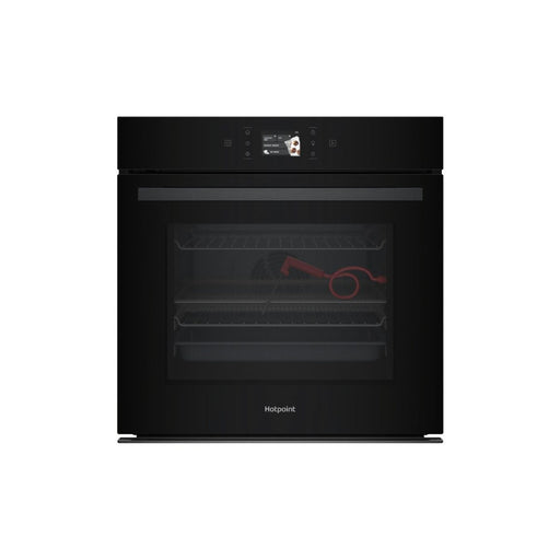 Hotpoint HOI98FPT2SBUK Single Pyrolytic Oven - Black - Unbeatable Bathrooms