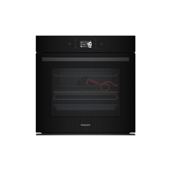 Hotpoint HOI98FPT2SBUK Single Pyrolytic Oven - Black - Unbeatable Bathrooms