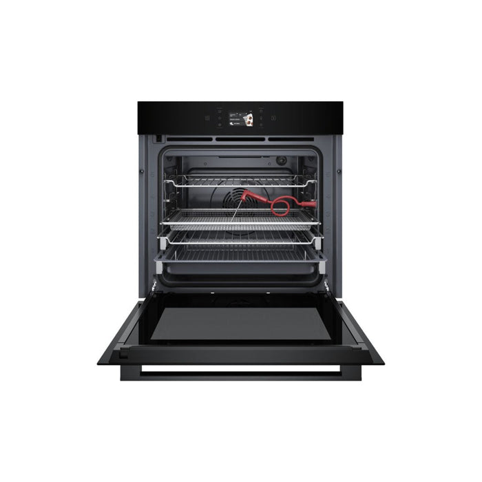 Hotpoint HOI98FPT2SBUK Single Pyrolytic Oven - Black - Unbeatable Bathrooms