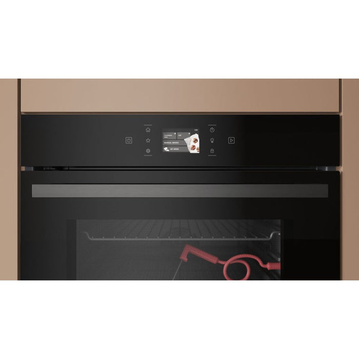 Hotpoint HOI98FPT2SBUK Single Pyrolytic Oven - Black - Unbeatable Bathrooms