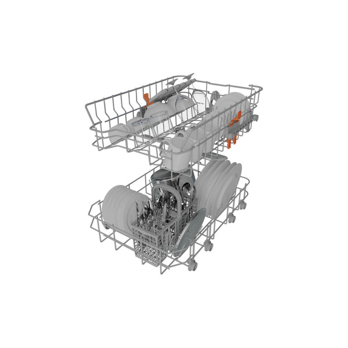 Hotpoint HP2FE10CS90WUK F/S 10 Place Slim Dishwasher - White - Unbeatable Bathrooms