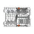 Hotpoint HP2IE10CS80UK F/I 10 Place Slim Dishwasher - Unbeatable Bathrooms