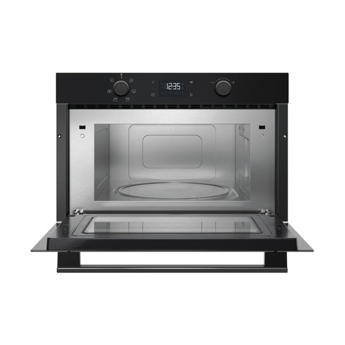 Hotpoint HPD254CRBUK B/I 1000W Microwave & Grill - Black - Unbeatable Bathrooms