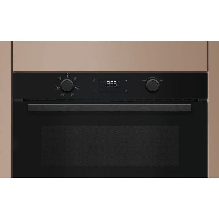 Hotpoint HPD254CRBUK B/I 1000W Microwave & Grill - Black - Unbeatable Bathrooms