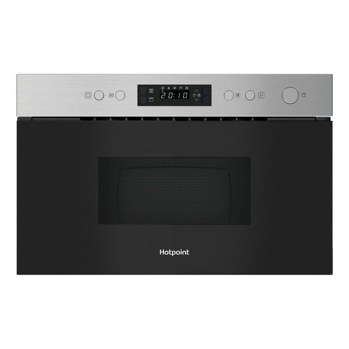 Hotpoint HPMK12CXUK B/I 750W Microwave & Grill - St/Steel - Unbeatable Bathrooms