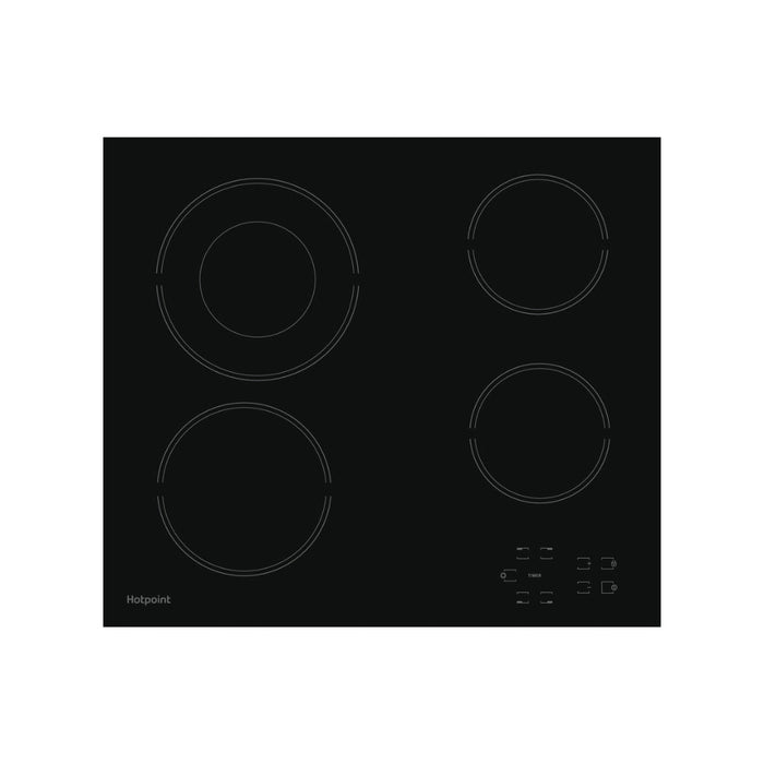 Hotpoint HR 612 CH 60cm Ceramic Hob - Black - Unbeatable Bathrooms