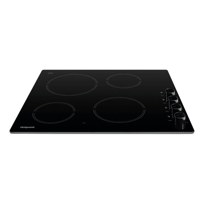 Hotpoint HR 620 R H 60cm Ceramic Hob - Black - Unbeatable Bathrooms