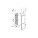 Hotpoint HTC18 T322 UK B/I Frost Free 70/30 Fridge Freezer - Unbeatable Bathrooms