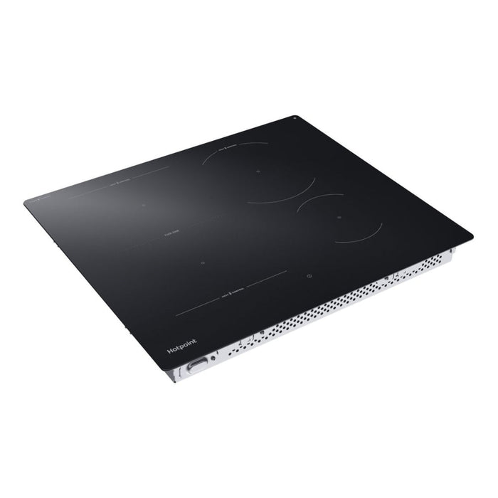 Hotpoint HTX6014DCF 60cm Flex Induction Hob - Black - Unbeatable Bathrooms