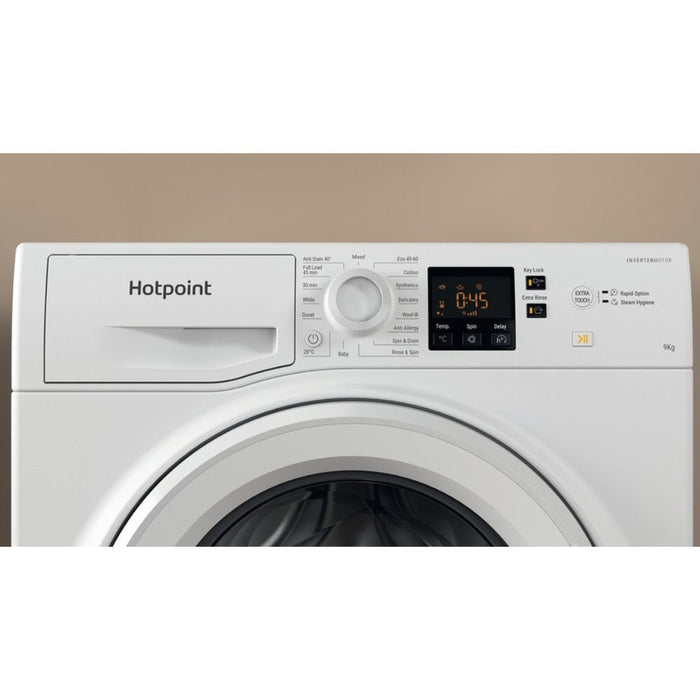 Hotpoint NSWF 946 W UK F/S 9kg 1400rpm Washing Machine - White - Unbeatable Bathrooms